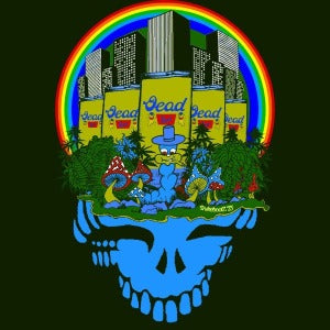 "Mushroom Garden 2" Corduroy Cap