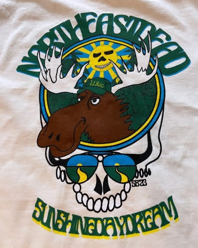 Northeast Dead Moose T-Shirt 2 Sided Screen Print