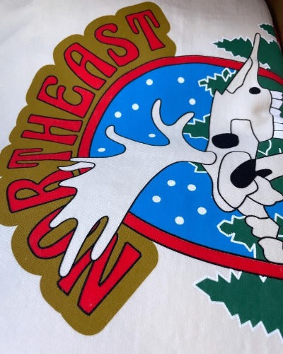 Northeast Dead Moose T-Shirt 2 Sided Screen Print