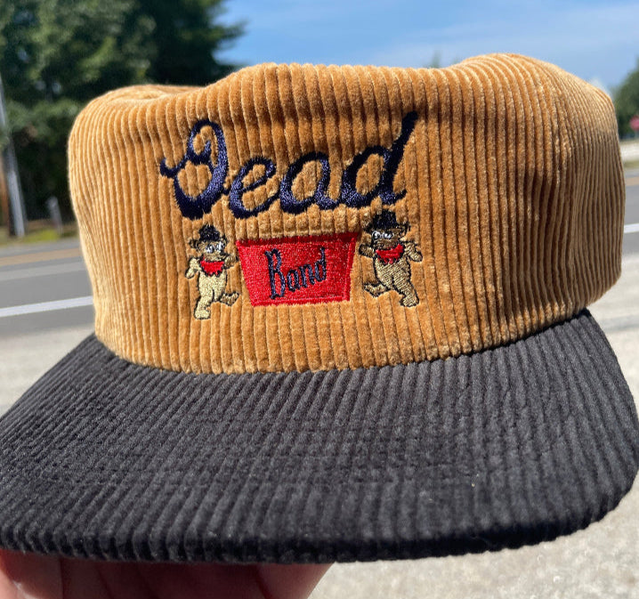 Dead Band Beer Hat Cotton 5 Panel Trucker Cap Snapback