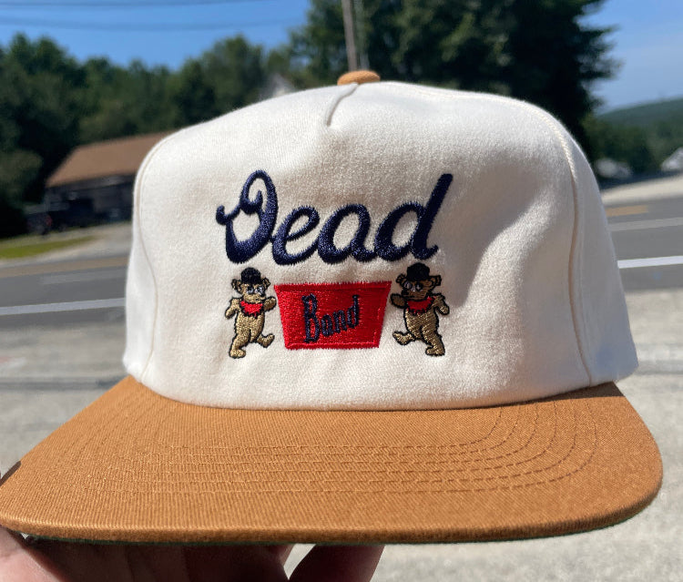 Dead Band Beer Hat Cotton 5 Panel Trucker Cap Snapback