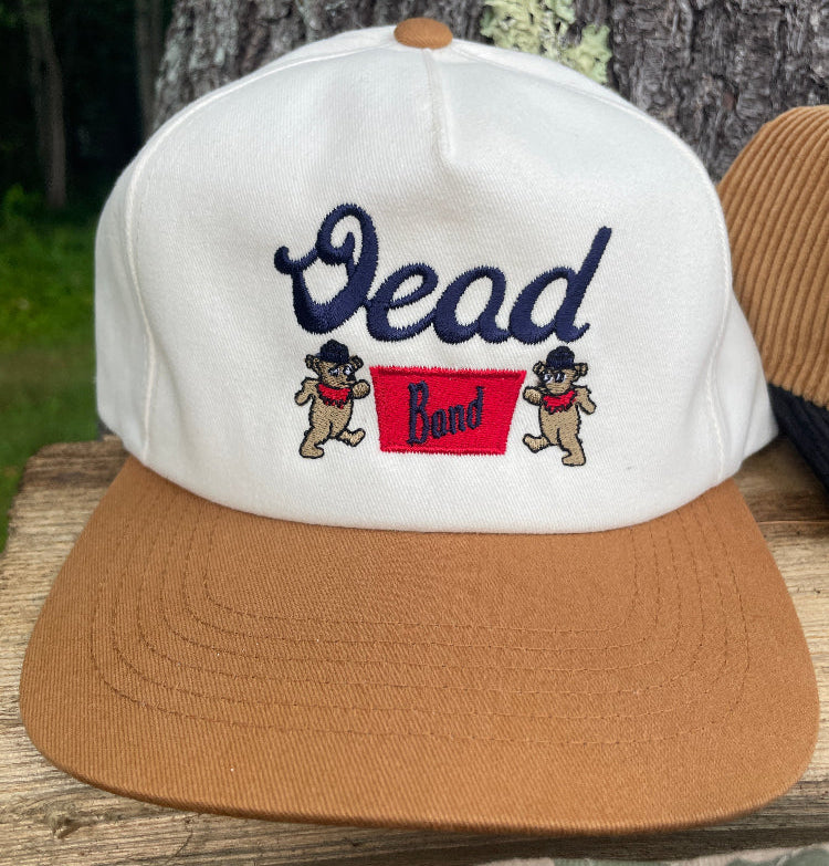 Dead Band Beer Hat Cotton 5 Panel Trucker Cap Snapback
