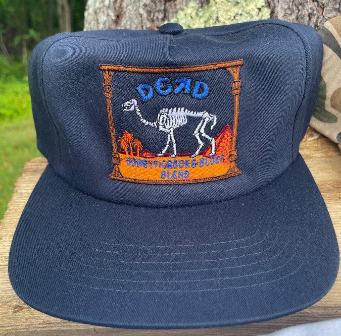 Dead Camel Skeleton Hat Twill Cotton 5 Panel Trucker Cap Snapback