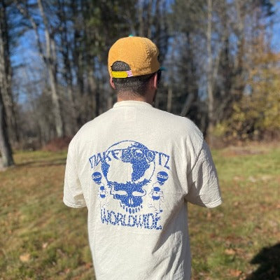 "Power Crystals" Corduroy Cotton Snapback Cap