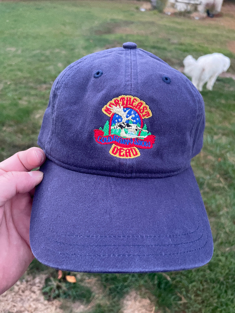 LL Bean X Snakebootz Limited Edition "Northeast Dead Moose" Cap Navy Cotton