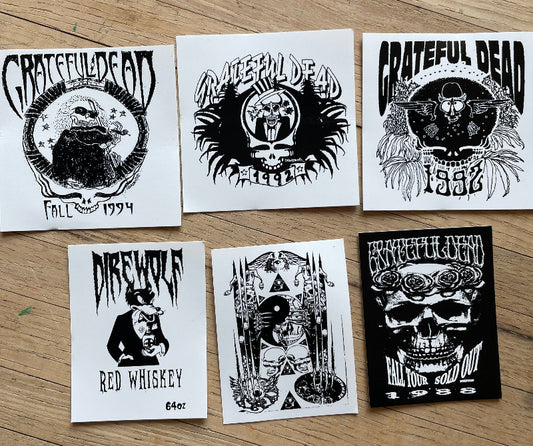 Lighter Sticker 6 Pack 2.75"