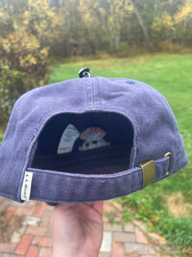 LL Bean X Snakebootz Limited Edition "Northeast Dead Moose" Cap Navy Cotton