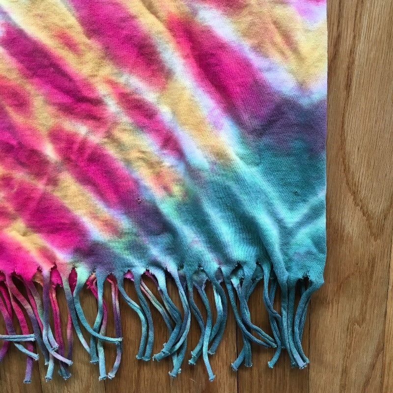 Authentic Vintage 1992 Lithuania Basketball T-Shirt Tie Dye XL