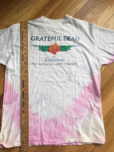 Autentiški vintažiniai 90-ųjų „Grateful Dead“ marškinėliai Bertha Vegas XL