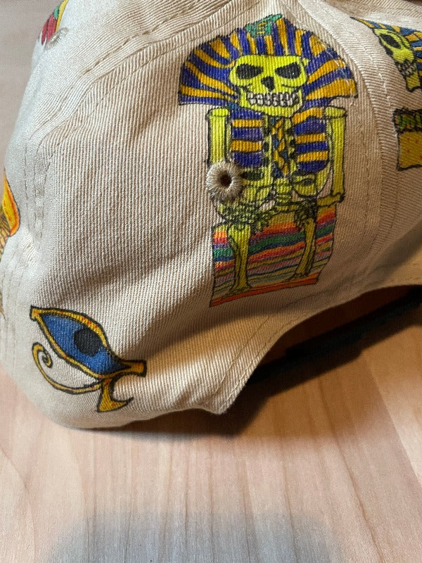 "Pharaoh" Hand Drawn All Over Cap Snapback