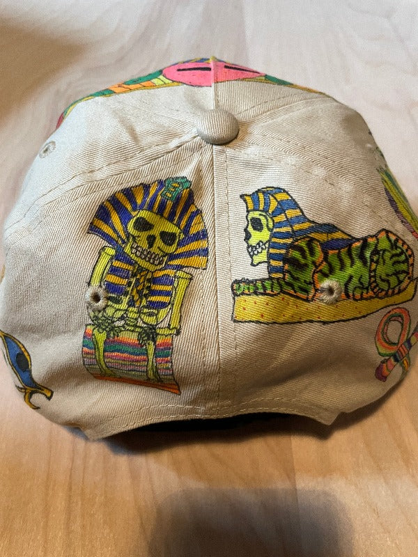 "Pharaoh" Hand Drawn All Over Cap Snapback
