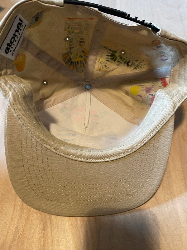 "Pharaoh" Hand Drawn All Over Cap Snapback