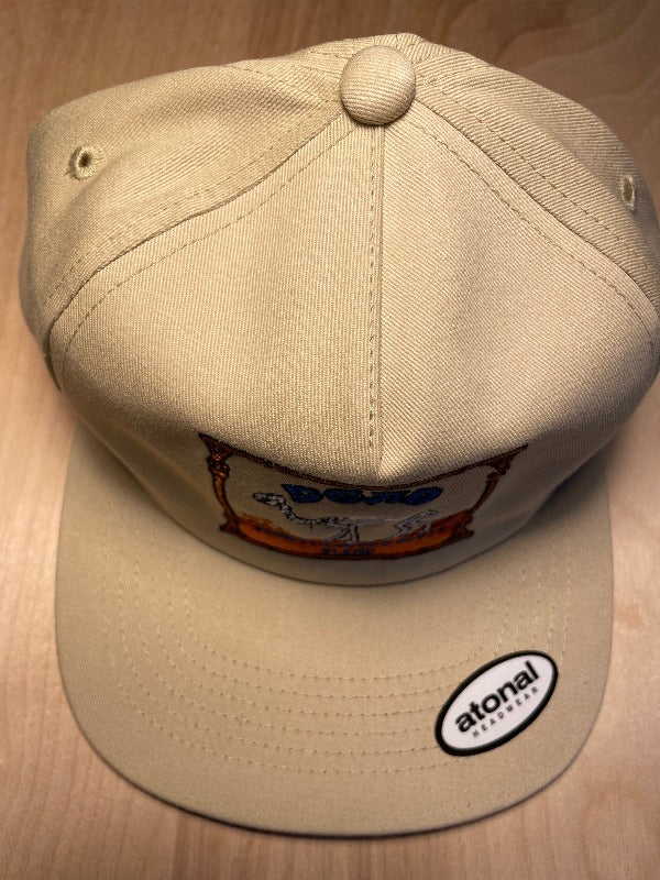 Dead Camel Skeleton Hat Twill Cotton 5 Panel Trucker Cap Snapback
