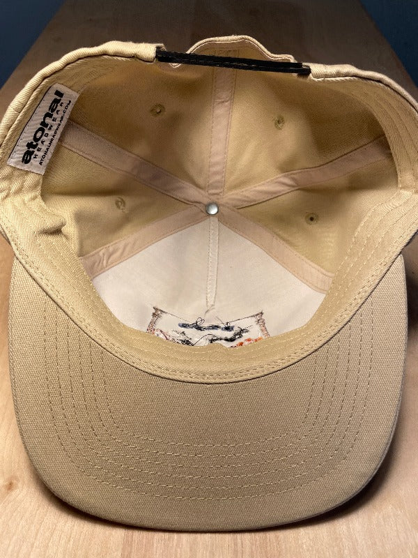 Dead Camel Skeleton Hat Twill Cotton 5 Panel Trucker Cap Snapback