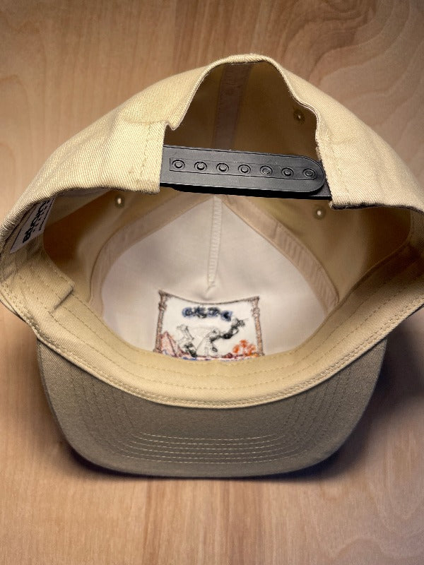 Dead Camel Skeleton Hat Twill Cotton 5 Panel Trucker Cap Snapback