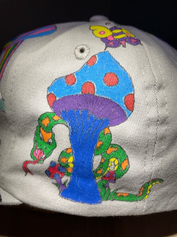 "Road 2 Terrapin" Hand Drawn All Over Cap Snapback Hat