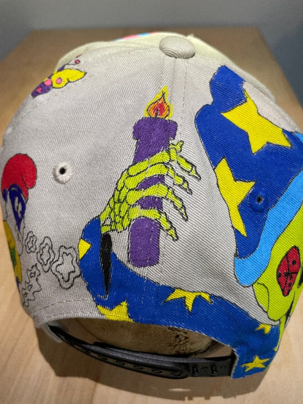 "Road 2 Terrapin" Hand Drawn All Over Cap Snapback Hat