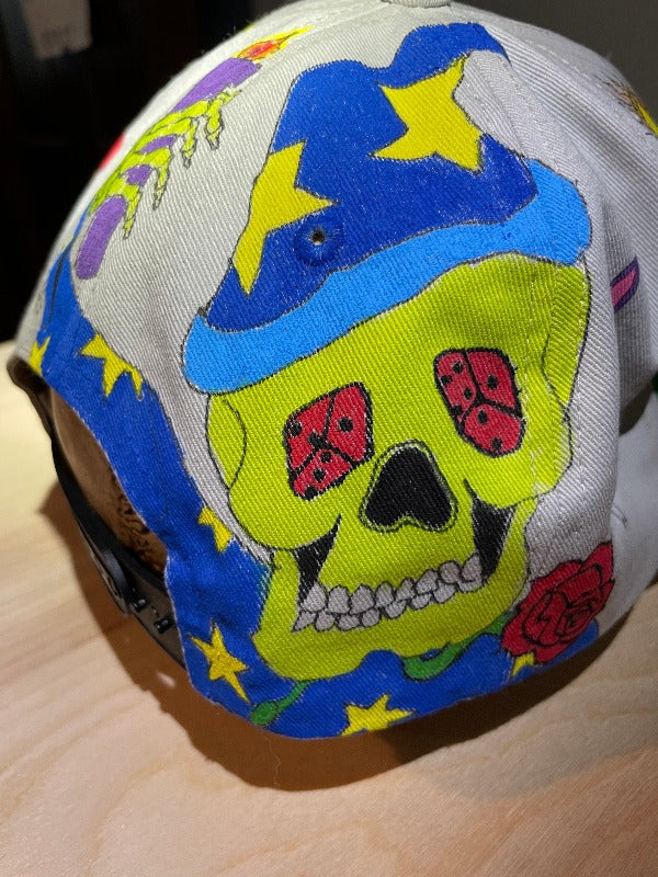 "Road 2 Terrapin" Hand Drawn All Over Cap Snapback Hat