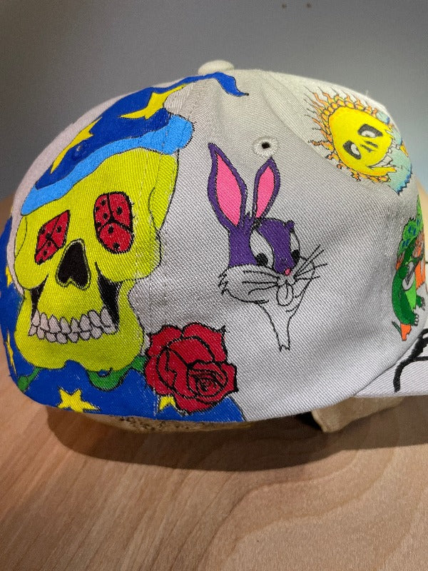 "Road 2 Terrapin" Hand Drawn All Over Cap Snapback Hat