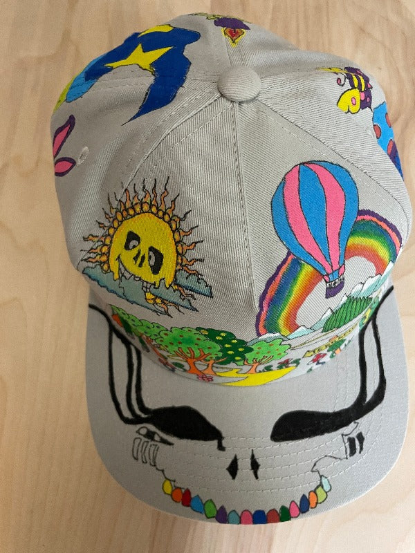 "Road 2 Terrapin" Hand Drawn All Over Cap Snapback Hat