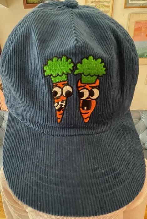 Carrot Palz Corduroy Snapback Cap