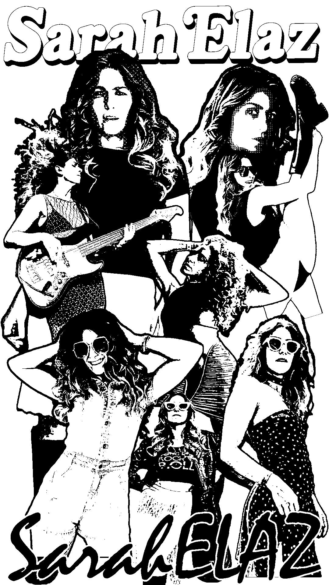 Pre-Order: Sarah Elaz Collab T-Shirt S-4XL