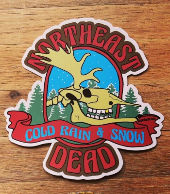 Northeast Dead Sticker Pack of 5