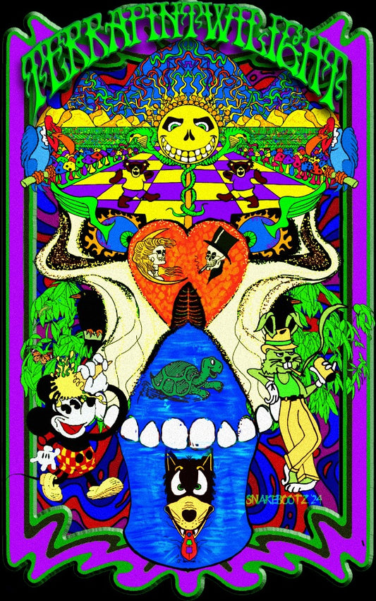 "Terrapin Twilight" Poster 18x12