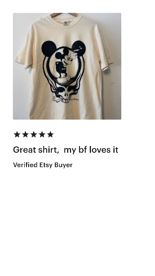 Steamboat Willie x Candyman Comfort Colors Natural T-Shirt