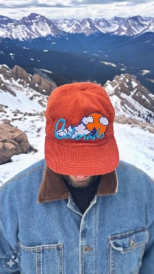 Colorado Mountain Escape Corduroy Cap