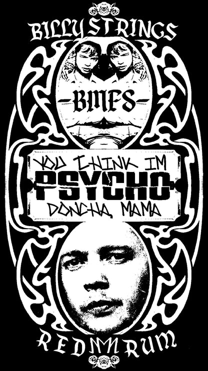 Pre-Order: Psycho / Billy Billy! T-Shirt S-4XL