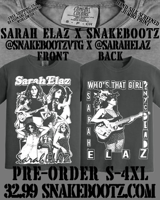 Pre-Order: Sarah Elaz Collab T-Shirt S-4XL