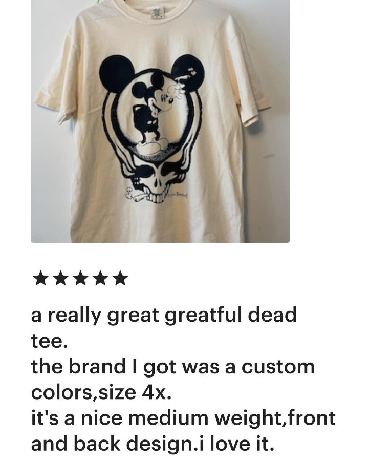Steamboat Willie x Candyman Comfort Colors Natural T-Shirt