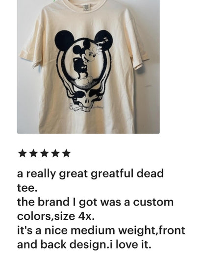 Steamboat Willie x Candyman Comfort Colors Natural T-Shirt