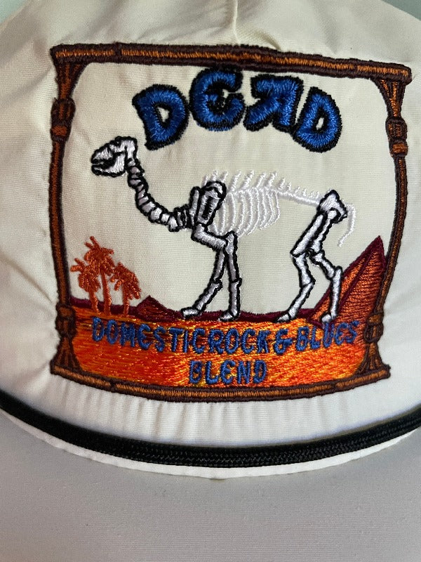 Dead Camel Skeleton Hat Nylon Ultra Light 5 Panel Trucker Cap Snapback