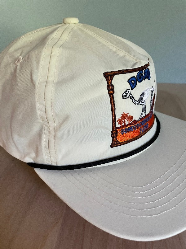 Dead Camel Skeleton Hat Nylon Ultra Light 5 Panel Trucker Cap Snapback