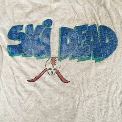 Authentic Vintage 80s Parking Lot T-Shirt Ski Dead Aspen Colorado Small