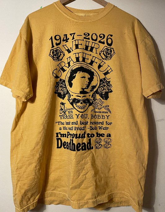 Smoke 1 for Bobby Comfort Colors Mustard T-Shirt