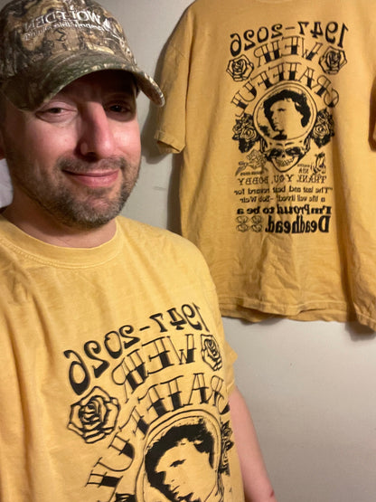 Smoke 1 for Bobby Comfort Colors Mustard T-Shirt