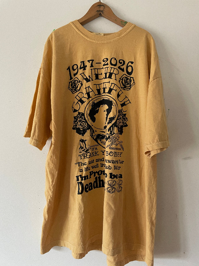 Smoke 1 for Bobby Comfort Colors Mustard T-Shirt