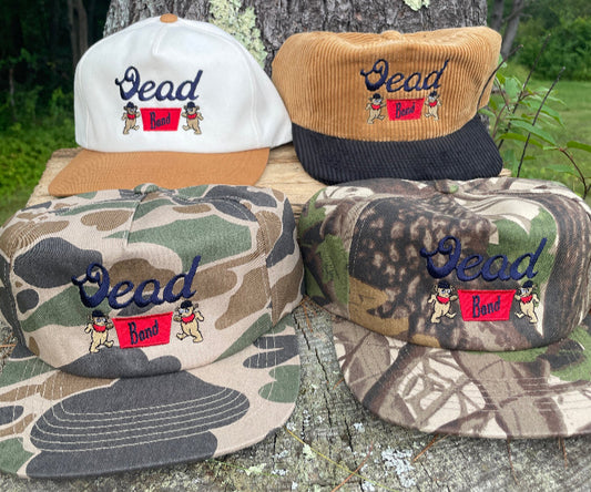Dead Band Beer Hat Cotton 5 Panel Trucker Cap Snapback