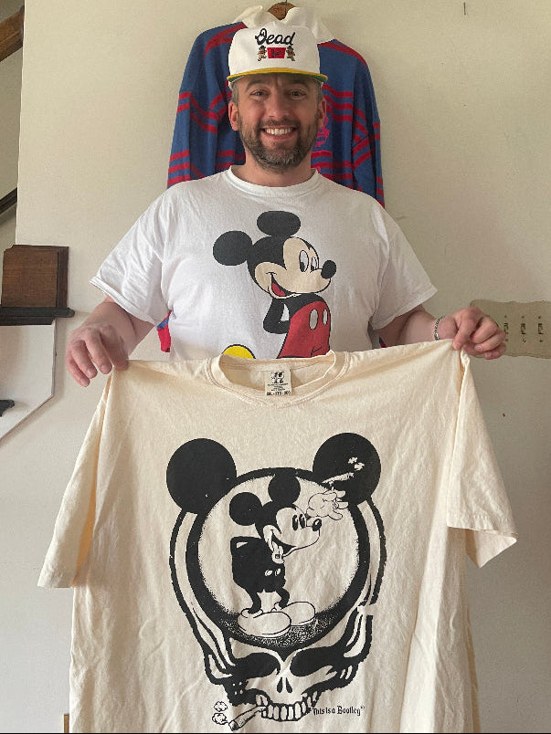 Steamboat Willie x Candyman Comfort Colors Natural T-Shirt
