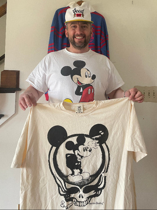 Steamboat Willie x Candyman Comfort Colors Natural T-Shirt