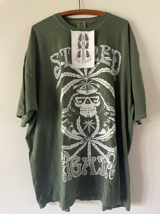 "Stoned Again" NF420 Seed Co Collab Comfort Colors "Hemp" T-Shirt