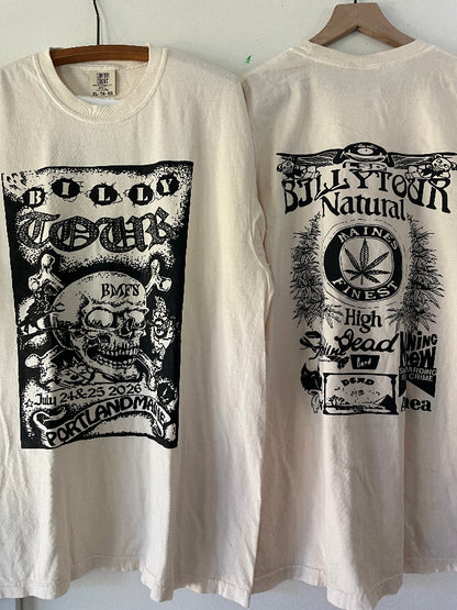 Billy Tour Break a Leg Comfort Colors Ivory T-Shirt