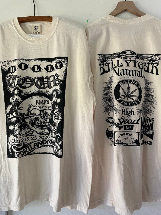 Billy Tour Break a Leg Comfort Colors Ivory T-Shirt