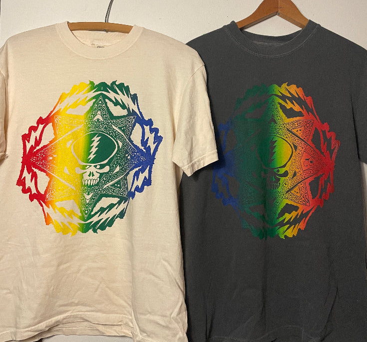 Mandala Skull Comfort Colors T-Shirt Fare Thee Well Wares Collab