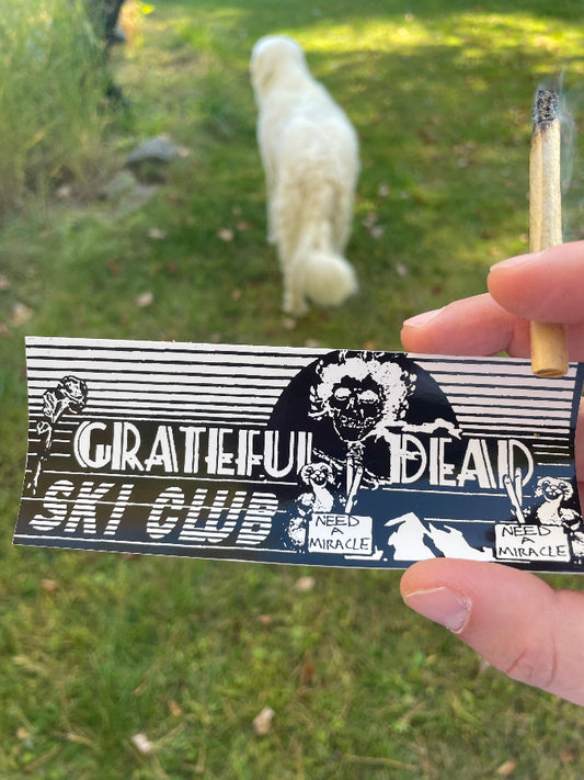 GD Ski Club Sticker 5.5"