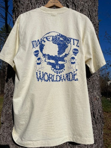 Mushroom Garden II / Snakebootz Worldwide marškinėliai M-2XL Heavyweight Oversized