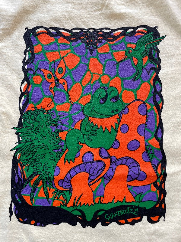 "Vegas Dead / Froggie" T-Shirt M-3X Comfort Colors Banana